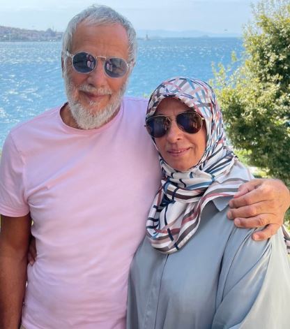 Fauzia Mubarak Ali with her husband Cat Stevens